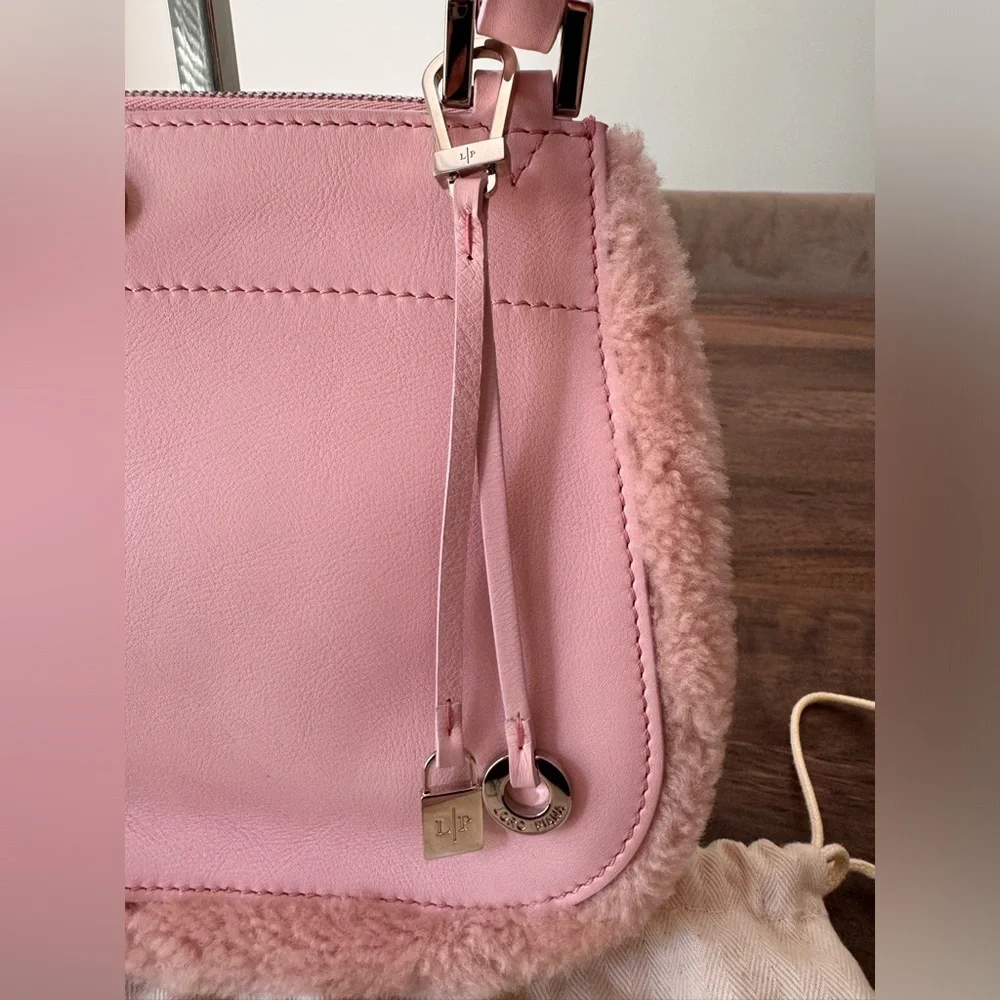 SOLD Loro Piana Shearling Leather Milky Way Bag - Picture 3 of 14